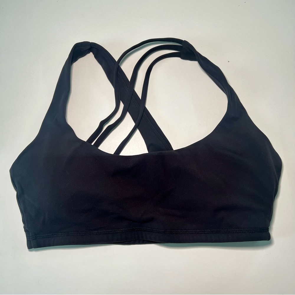 Buffbunny Black Strappy Sports Bra